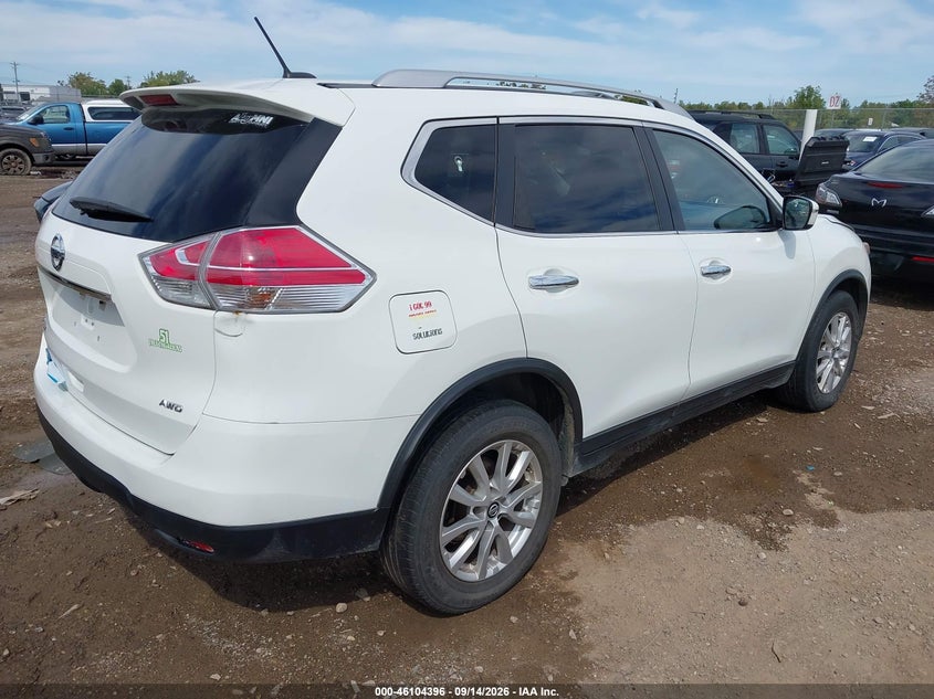 Vin: knmat2mv2gp594198, lot: 46604054, nissan rogue s 20164