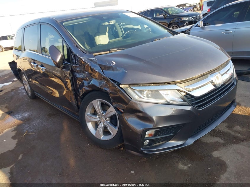 Vin: 5fnrl6h71lb062516, lot: 46604060, honda odyssey ex-l/ex-l w/navi   res 2020 img_1
