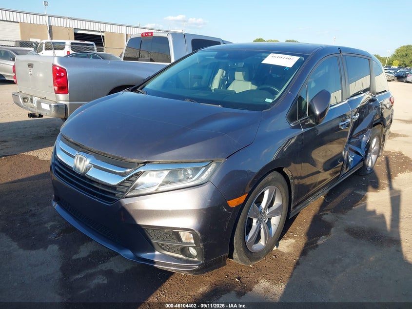 Vin: 5fnrl6h71lb062516, lot: 46604060, honda odyssey ex-l/ex-l w/navi   res 20202