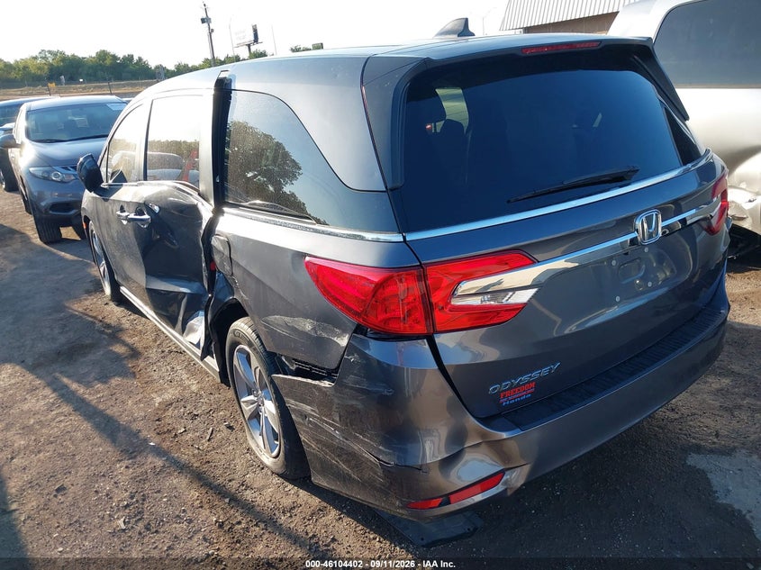 Vin: 5fnrl6h71lb062516, lot: 46604060, honda odyssey ex-l/ex-l w/navi   res 20203
