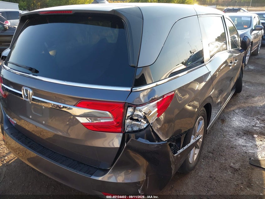 Vin: 5fnrl6h71lb062516, lot: 46604060, honda odyssey ex-l/ex-l w/navi   res 20204