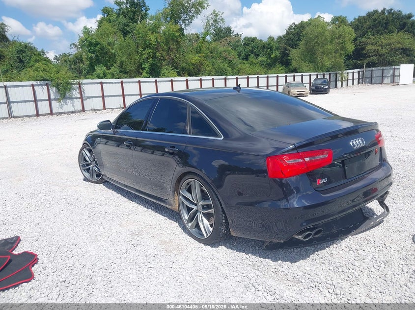 Vin: wauf2afc3dn094103, lot: 46604063, audi s6 4.0t prestige 20133