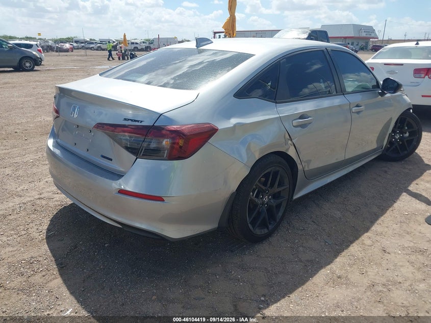 Vin: 2hgfe4f85th317435, lot: 46604077, honda civic hybrid sport/sport touring 20264