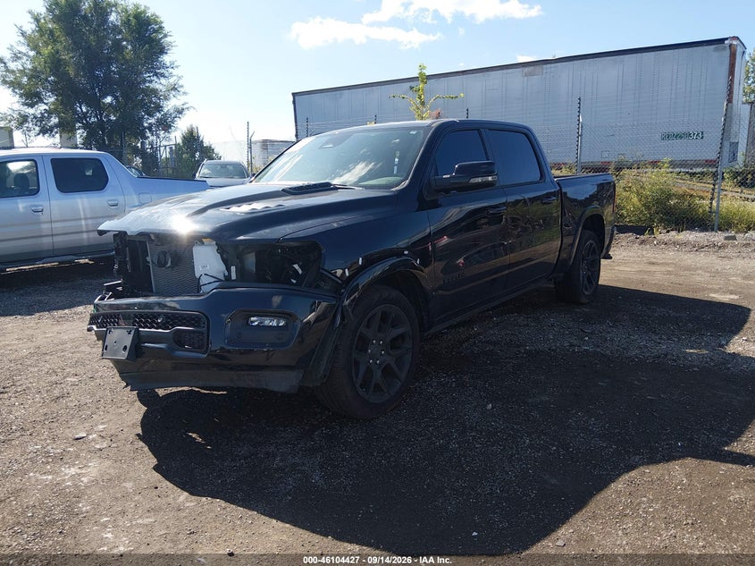 Vin: 1c6srfjp7sn753924, lot: 46604085, ram 1500 laramie  4x4 5'7 box 20252