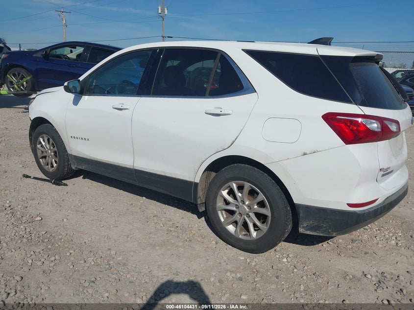 Vin: 2gnaxsevxj6337064, lot: 46604089, chevrolet equinox lt 20183