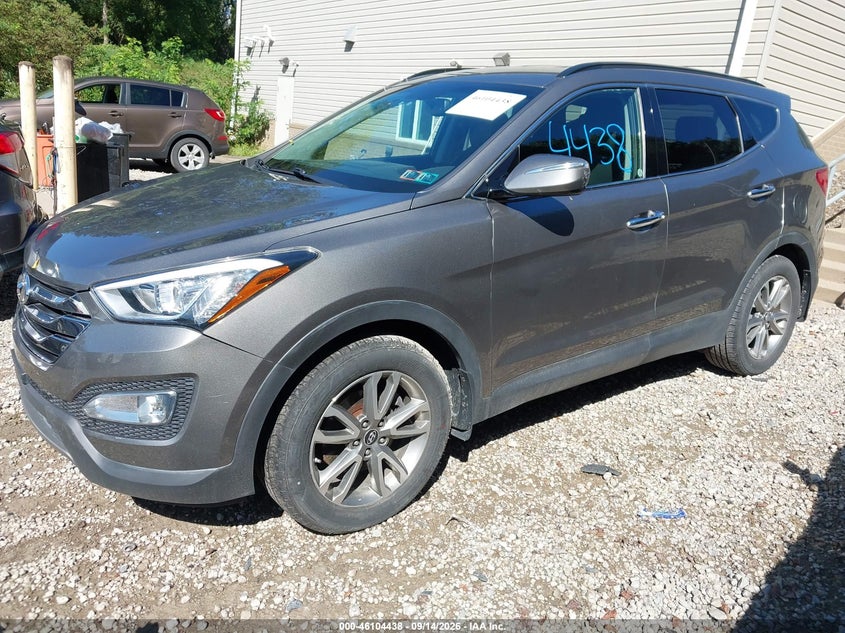 Vin: 5xyzudla6eg178486, lot: 46604096, hyundai santa fe sport 2.0l turbo 20142