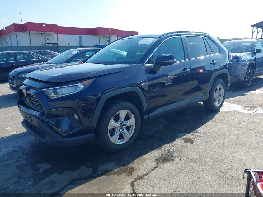 Vin: 2t3p1rfv6kc007019, lot: 46604100, toyota rav4 xle 20192