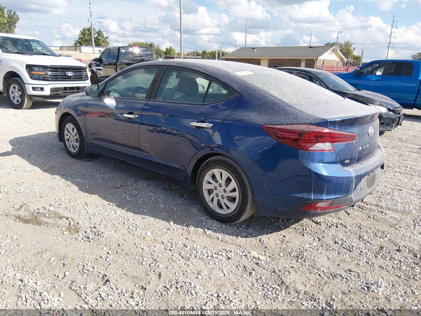 Vin: 5npd74lf2lh514136, lot: 46604102, hyundai elantra se 20203