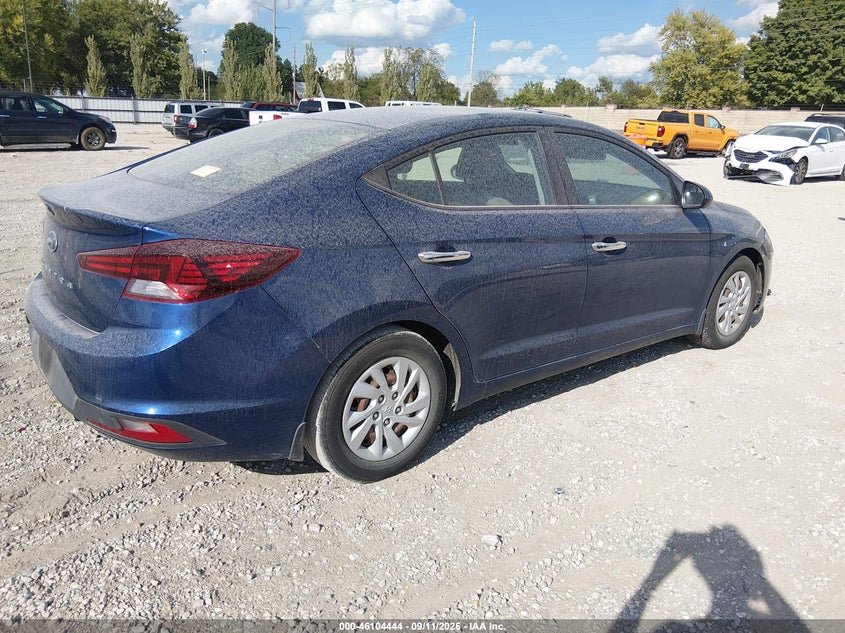 Vin: 5npd74lf2lh514136, lot: 46604102, hyundai elantra se 20204