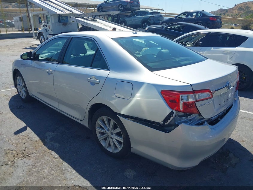 Vin: 4t1bd1fk8eu134696, lot: 46604108, toyota camry hybrid xle 20143