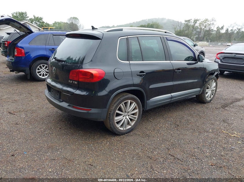 Vin: wvgav3ax1ew578689, lot: 46604117, volkswagen tiguan se 20144