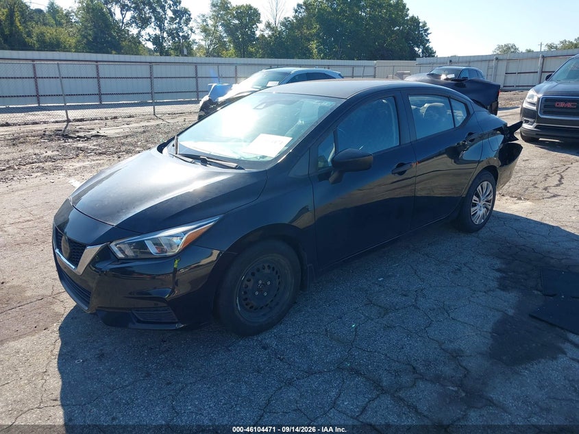 Vin: 3n1cn8dv8ml907223, lot: 46604129, nissan versa s xtronic cvt 20212