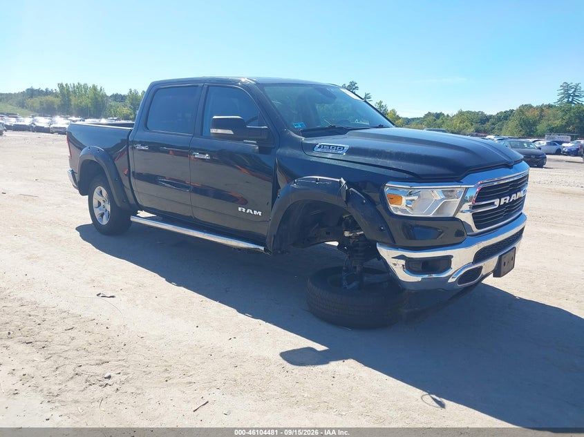 Vin: 1c6srfft4kn606627, lot: 46604139, ram 1500 big horn/lone star  4x4 5'7 box 2019 img_1