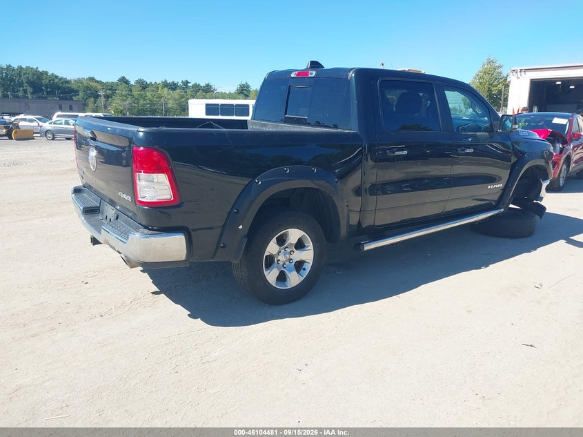 Vin: 1c6srfft4kn606627, lot: 46604139, ram 1500 big horn/lone star  4x4 5'7 box 20194