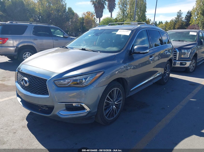 Vin: 5n1dl0mm1hc550481, lot: 46604143, infiniti qx60 20172