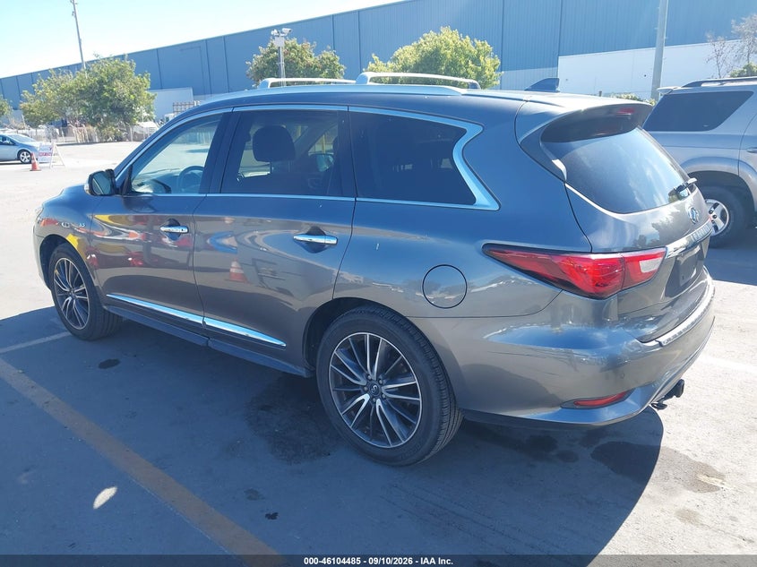 Vin: 5n1dl0mm1hc550481, lot: 46604143, infiniti qx60 20173