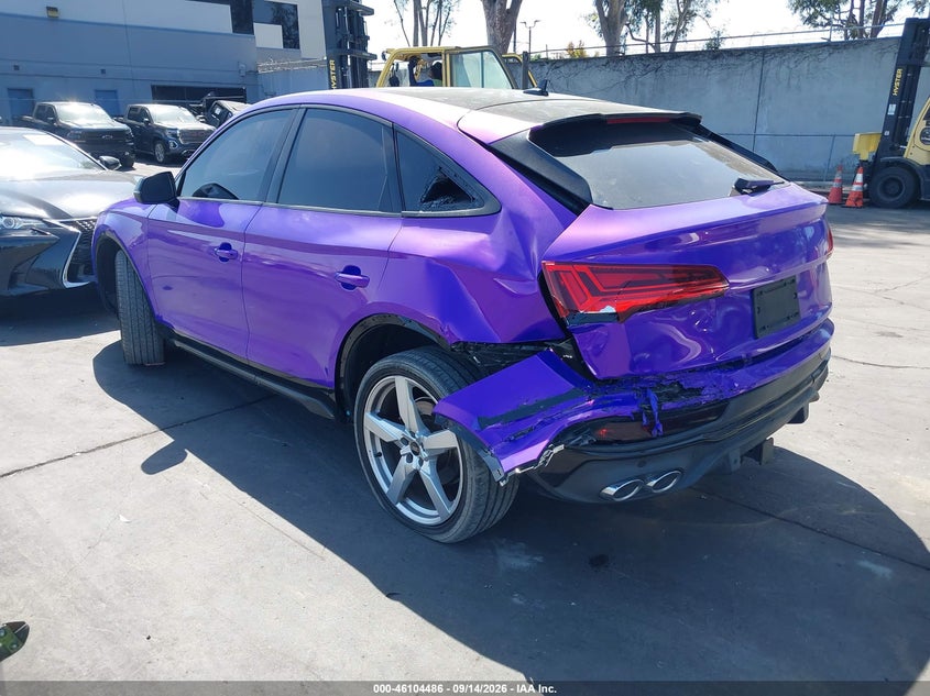 Vin: wa114afy7n2110920, lot: 46604144, audi sq5 sportback premium tfsi quattro tiptronic 20223