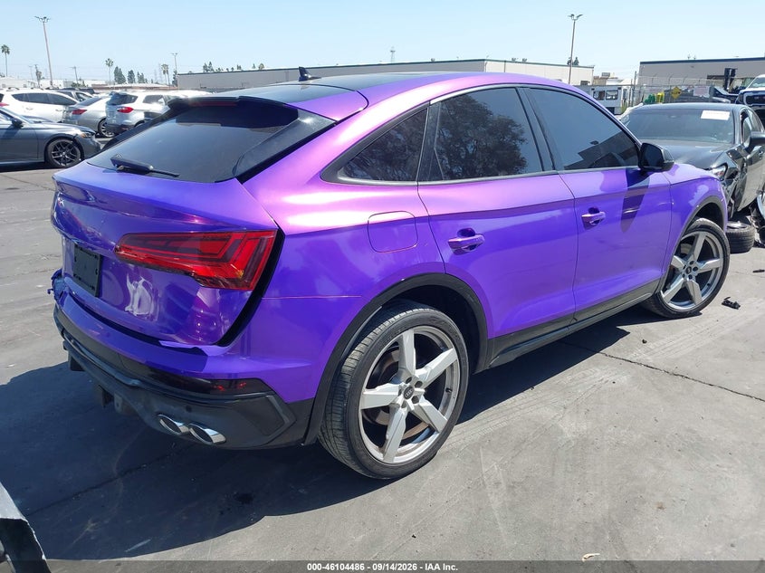 Vin: wa114afy7n2110920, lot: 46604144, audi sq5 sportback premium tfsi quattro tiptronic 20224