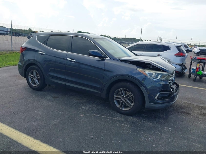 Vin: 5xyzt3lb9hg435957, lot: 46604155, hyundai santa fe sport 2.4l 2017 img_1