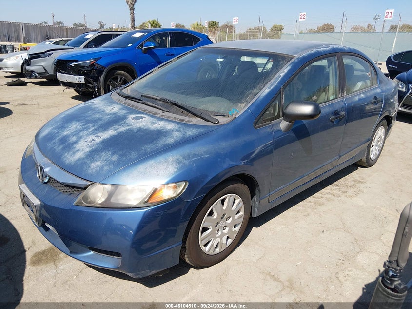 Vin: 2hgfa1f38bh542431, lot: 46604168, honda civic vp 20112