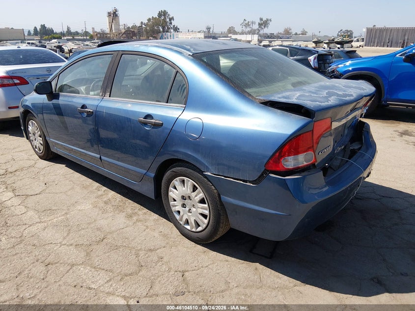 Vin: 2hgfa1f38bh542431, lot: 46604168, honda civic vp 20113