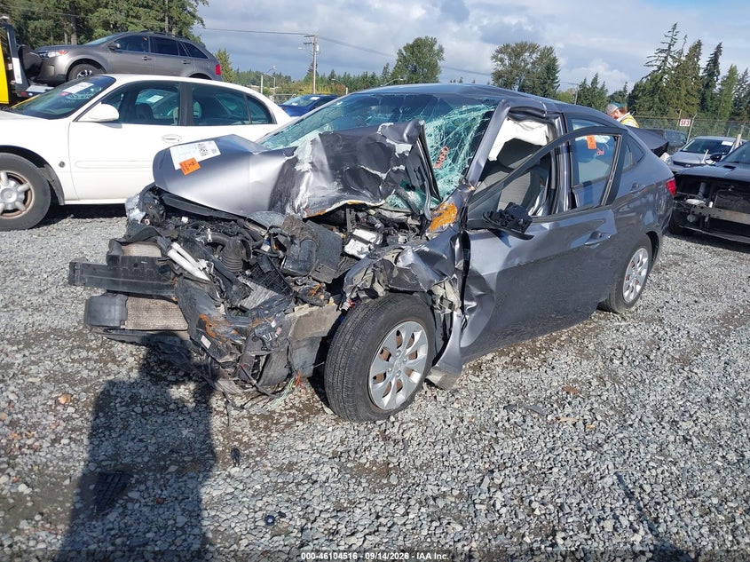 Vin: kmhct4ae3fu914794, lot: 46604174, hyundai accent gls 20152