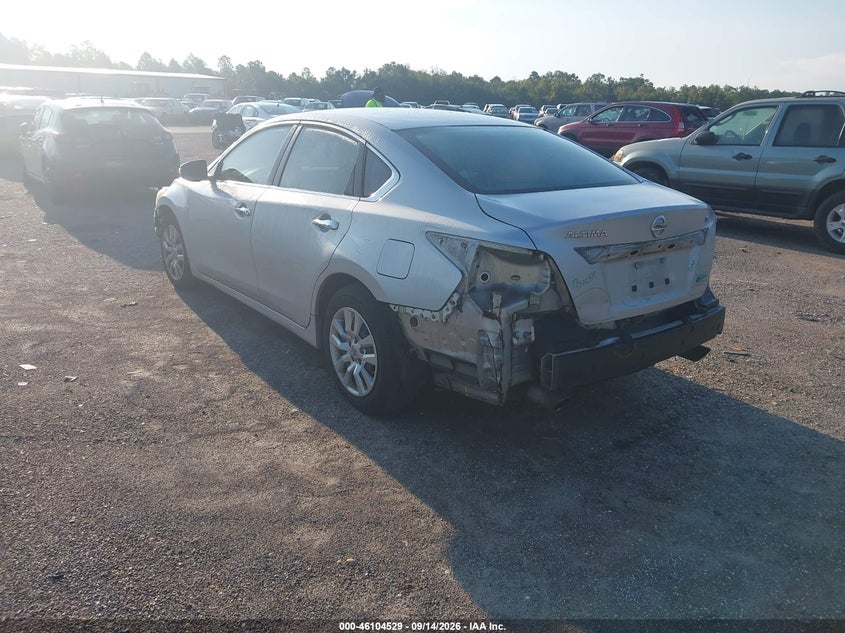 Vin: 1n4al3apxdn554959, lot: 46604187, nissan altima 2.5 s 20133