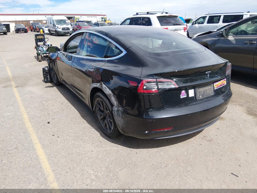 Vin: 5yj3e1ea4lf629966, lot: 46604191, tesla model 3 20203
