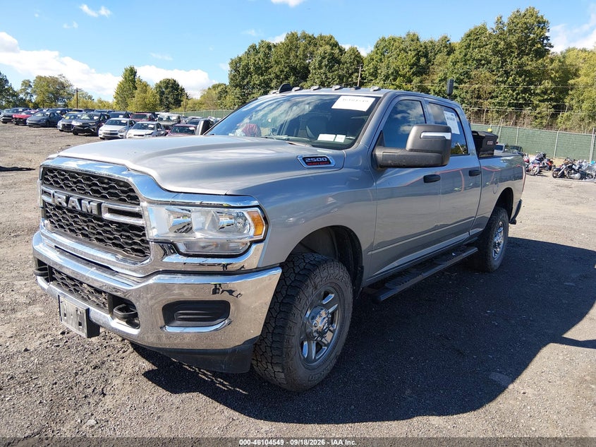 Vin: 3c6ur5cj2rg131858, lot: 46604206, ram 2500 tradesman  4x4 6'4 box 20242