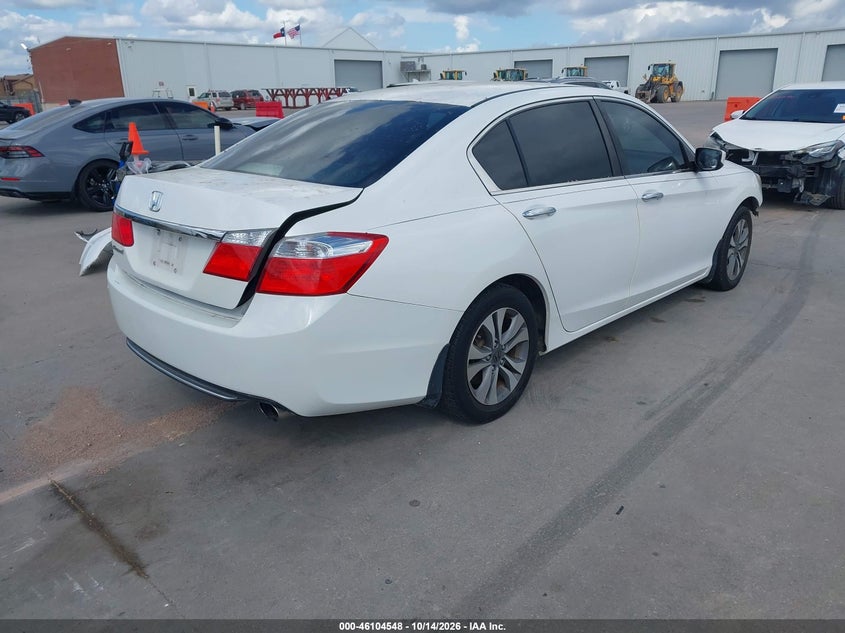Vin: 1hgcr2f31fa142488, lot: 46604207, honda accord lx 20154