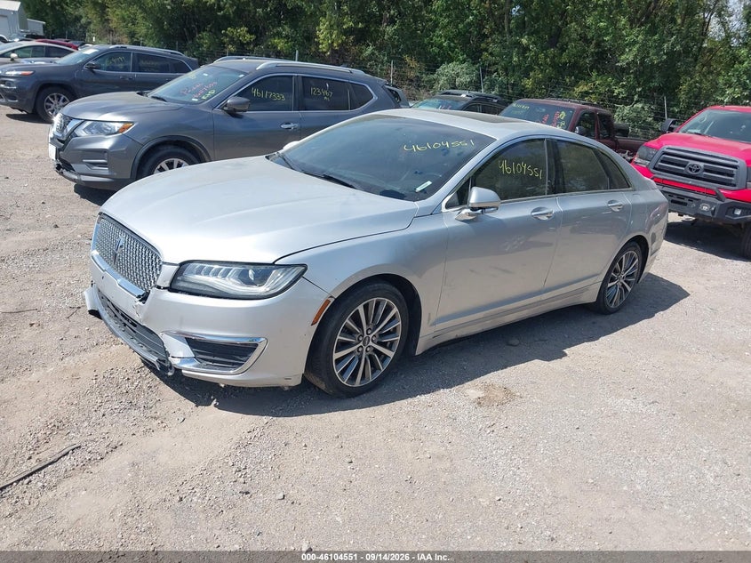 Vin: 3ln6l5c90hr618564, lot: 46604209, lincoln mkz select 20172