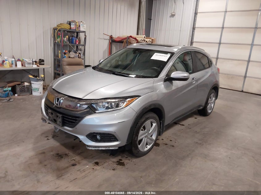 Vin: 3czru6h51km713322, lot: 46604223, honda hr-v ex 20192