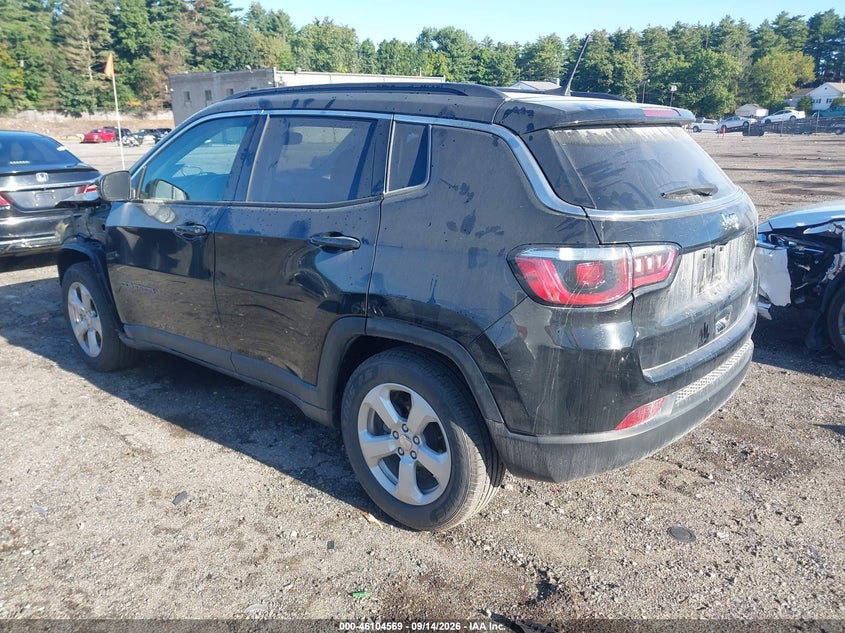 Vin: 3c4njcbb7kt636357, lot: 46604227, jeep compass latitude fwd 20193