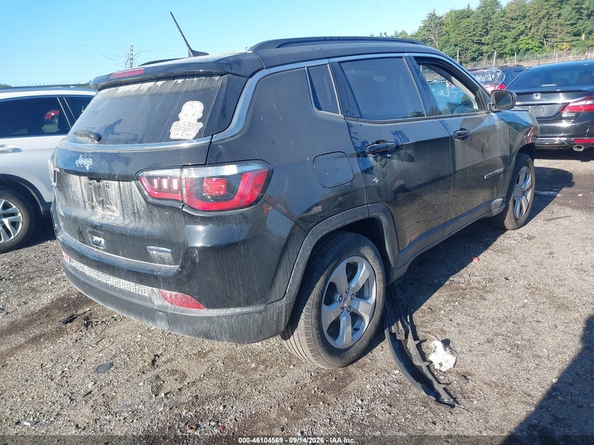 Vin: 3c4njcbb7kt636357, lot: 46604227, jeep compass latitude fwd 20194