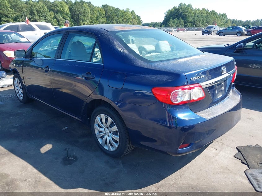 Vin: 5yfbu4ee0dp195277, lot: 46604229, toyota corolla le 20133