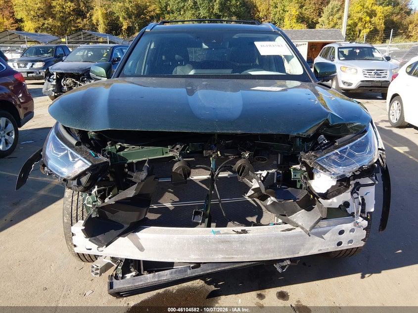 TOYOTA HIGHLANDER HYBRID 2025 VIN 5TDEBRCH6SS669153