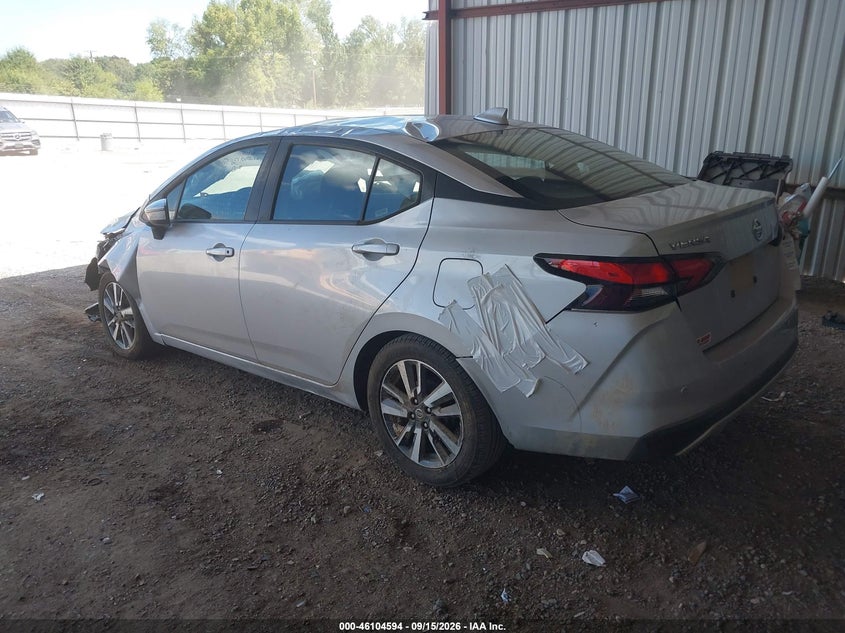 Vin: 3n1cn8ev5ml871523, lot: 46604252, nissan versa sv xtronic cvt 20213