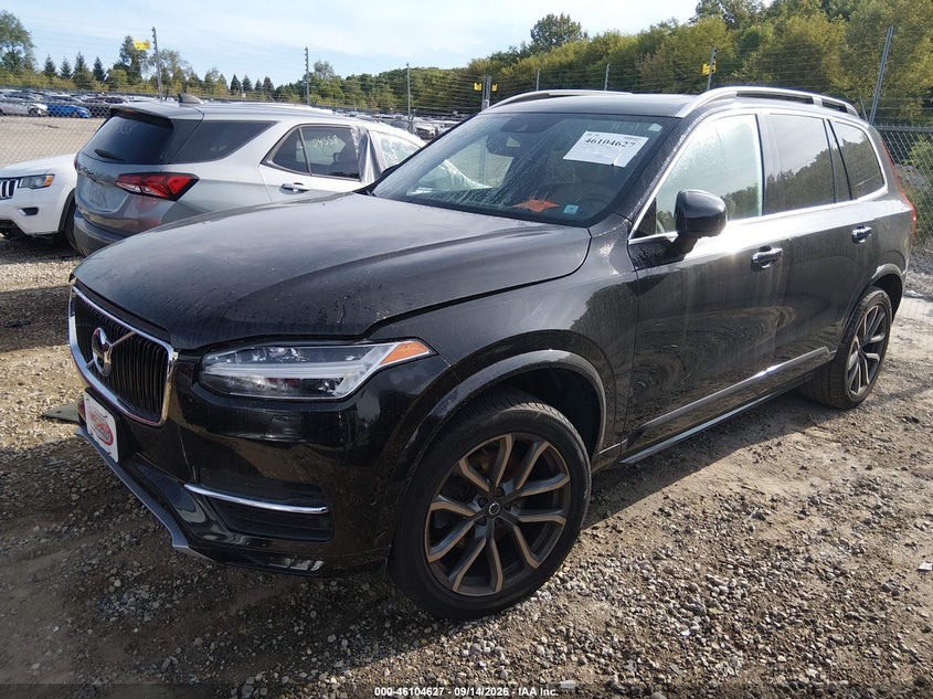 Vin: yv4a22pk3h1149023, lot: 46604285, volvo xc90 t6 momentum 20172