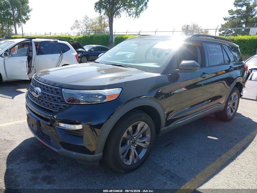 Vin: 1fmsk8dh1ngb44006, lot: 46604293, ford explorer xlt 20222