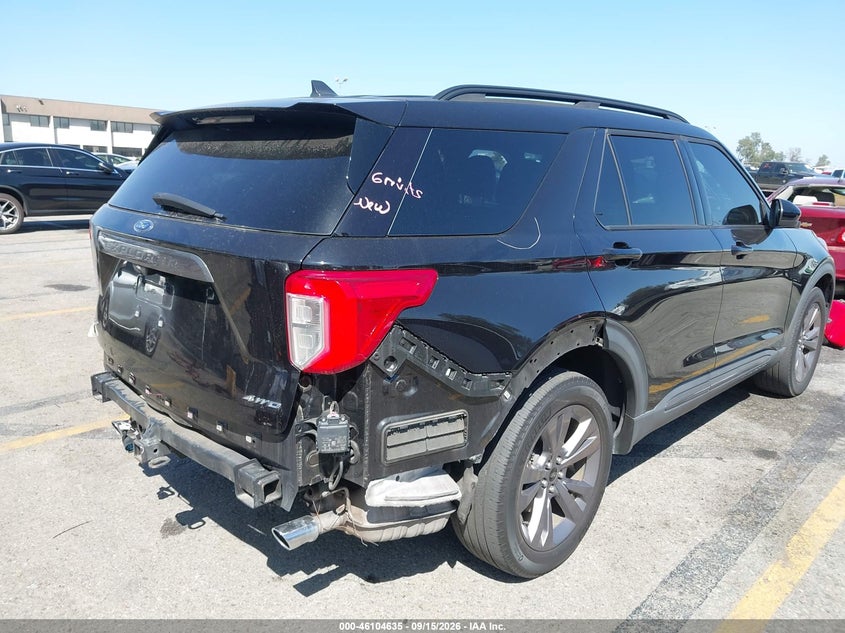 Vin: 1fmsk8dh1ngb44006, lot: 46604293, ford explorer xlt 20224