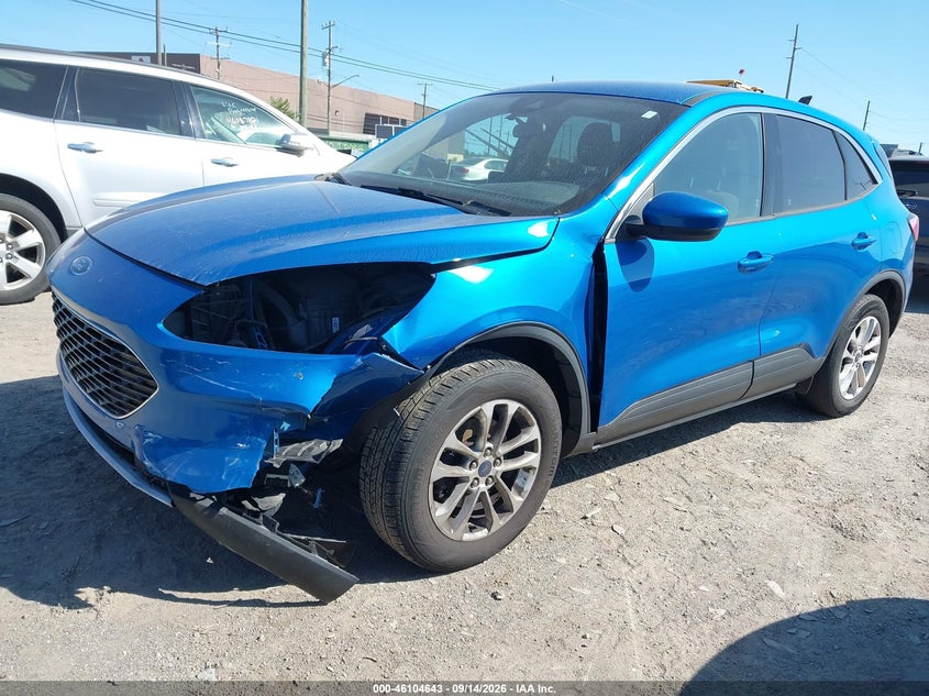 Vin: 1fmcu9g68lua12924, lot: 46604301, ford escape se 20202