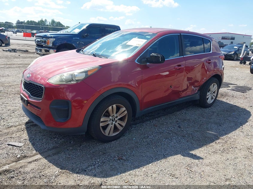Vin: kndpm3ac1j7306355, lot: 46604309, kia sportage lx 20182