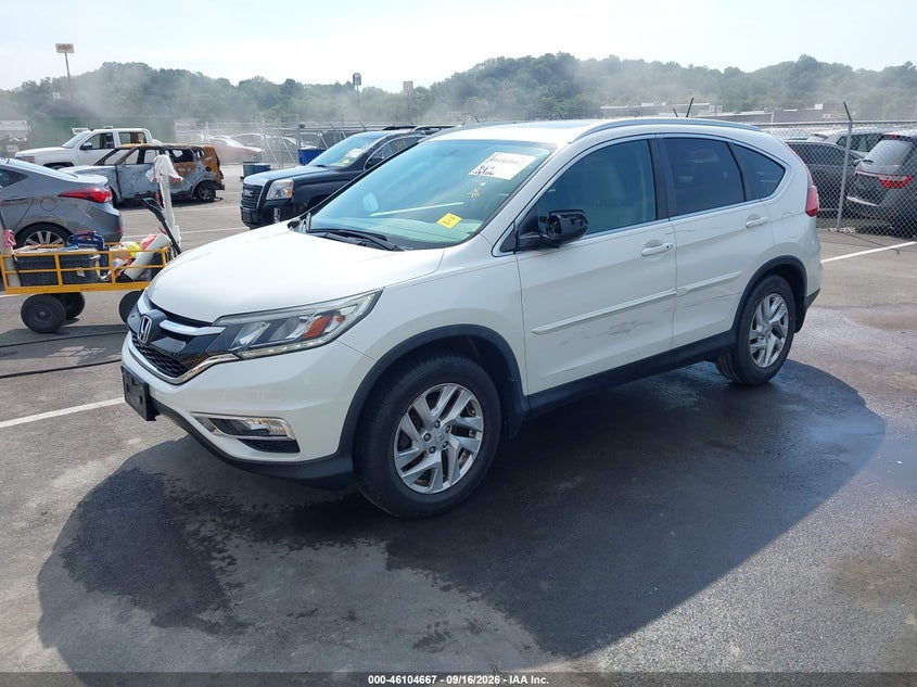 Vin: 5j6rm4h72fl132473, lot: 46604325, honda cr-v ex-l 20152