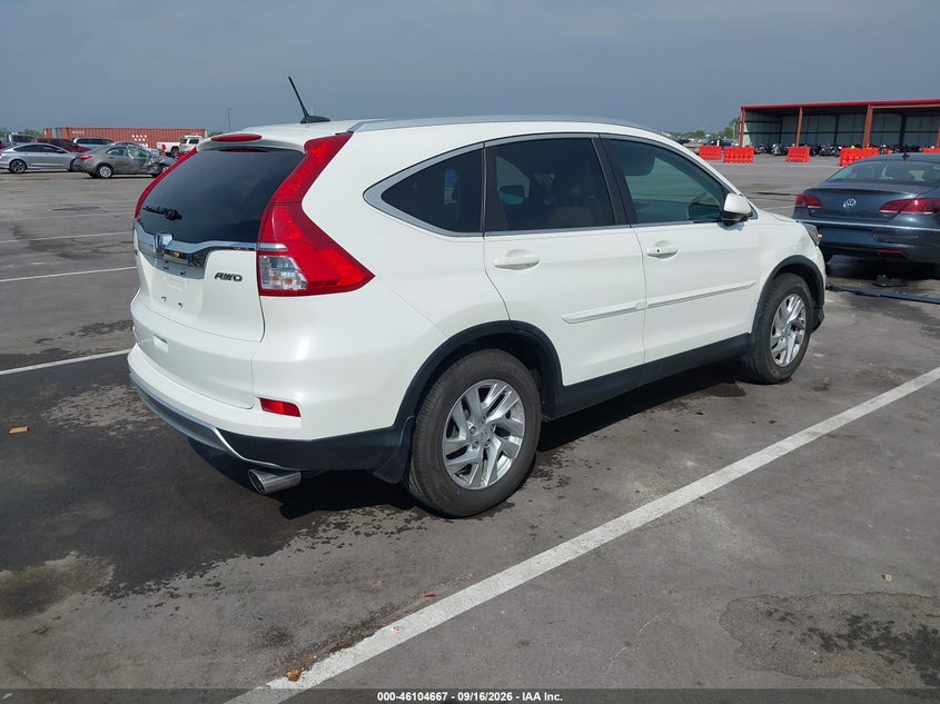 Vin: 5j6rm4h72fl132473, lot: 46604325, honda cr-v ex-l 20154