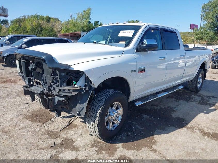 Vin: 3c6td5kt8cg189235, lot: 46604327, ram 2500 laramie 20122