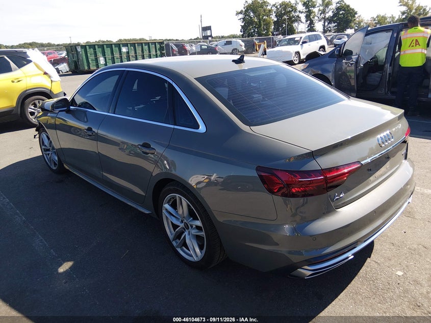 Vin: waueaaf43rn010991, lot: 46604331, audi a4 premium plus 45 tfsi s line quattro s tronic 20243