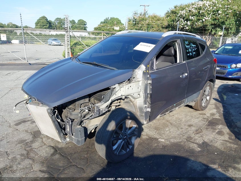 2015 Hyundai Tucson, Front End, IAAI, VIN KM8JUCAG3FU055304 — photo 2
