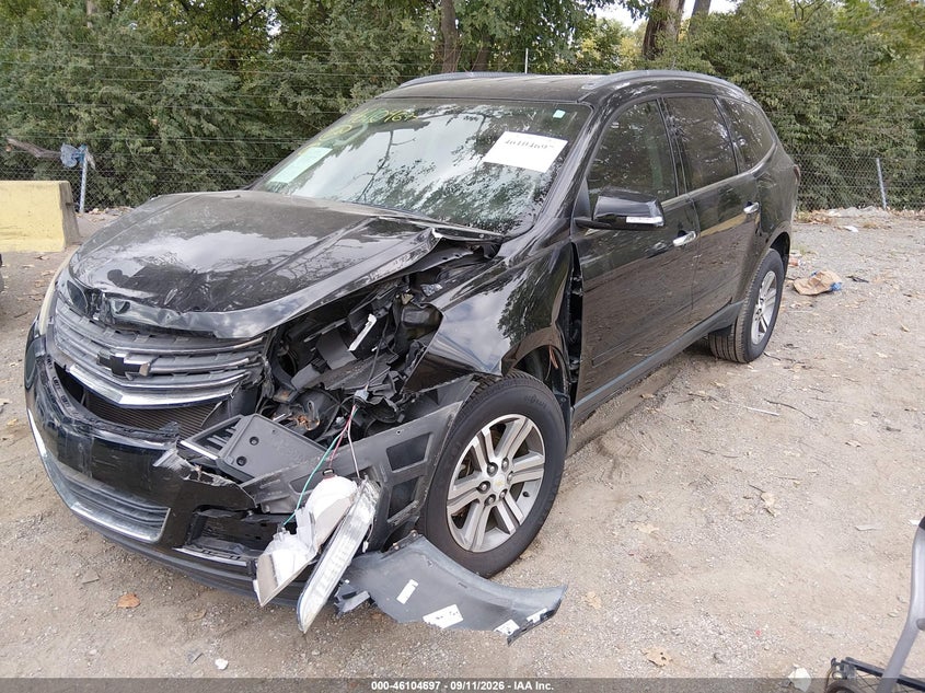 Vin: 1gnkrhkd1gj286577, lot: 46604355, chevrolet traverse 2lt 20162