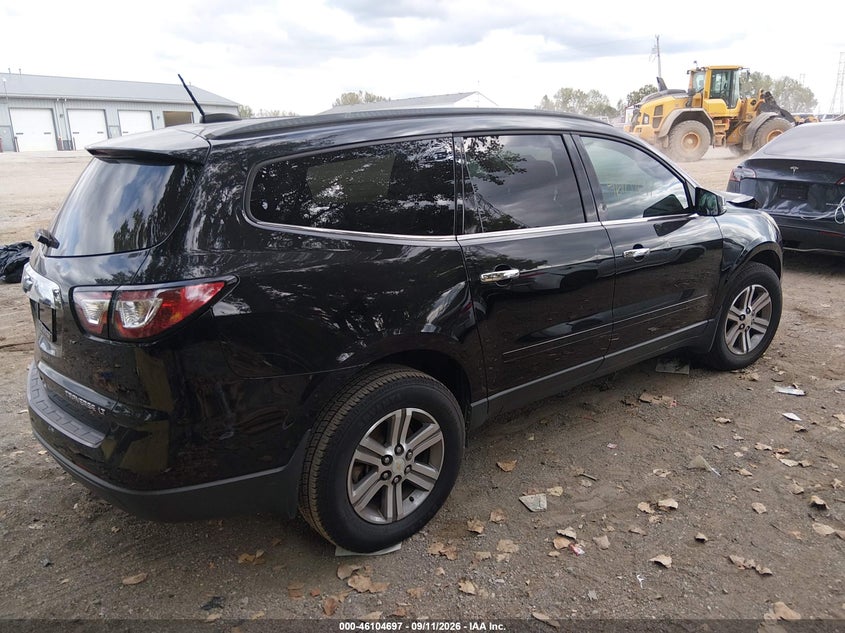 Vin: 1gnkrhkd1gj286577, lot: 46604355, chevrolet traverse 2lt 20164