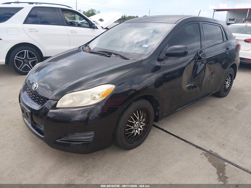 Vin: 2t1ku4ee7ac398663, lot: 46604363, toyota matrix 20102